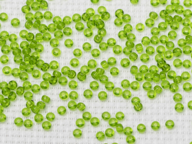 Бисер Чехия круглый 09/0 311-19001 2.7 мм 50г 50430 т.салатовый