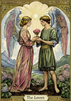 " ФРЕЯ" Пазл 1000 элемент. PZL- 1000/ 63 Таро. Влюбленные навеки