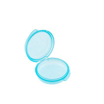 " Gamma" Туба пластик T- 01 6 шт голубой\ прозрачный