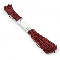 Тесьма отделочная сутаж (шнур отделочный) 1.8 мм х 20 м 348008 / бордовый