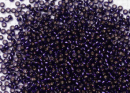 Бисер Япония MIYUKI Seed Beads 15/0 5г 1426 окрашенный фиолетовый серебряная линия внутри